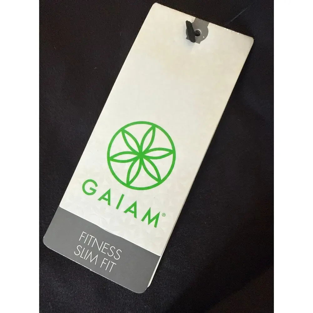 Gaiam Fitness Slim Fit LS Breathable Ease Medium Crew Baselayer